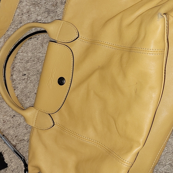 Longchamp le pliage cuir small size Leather Bag - Picture 2 of 13